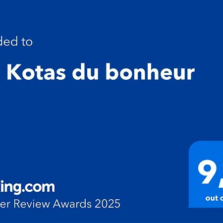 Les Kotas Du Bonheur Chalet